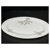 Federal Glass co Platter