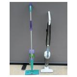 Eureka vacuum and swifer wet jet
