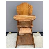 Wooden highchair