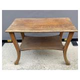 Wooden side table
