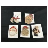 Santa Pins and Brooches