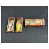 Rapala Skitter Lures and Lazy Ike Lures