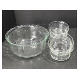 Glassware bowls