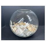 Sea shells and Glass bowl decor