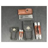 American Camper & Guidesman Multi-Tools w/Sheaths