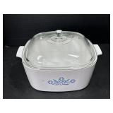Corningware Blue Cornflower P-48-b dish with lid