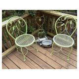 Wrought Iron Chairs & Decor