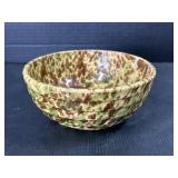 7 " Spongeware Stoneware bowl