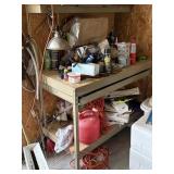 Contents Of Workbench (Orange Extension Cord On