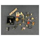 Brooches and pins
