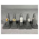 5 Fashion Rings
