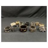 Metal napkin rings
