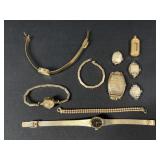 Timex, Bulova, and more watches and parts
