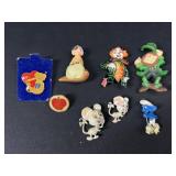 Assorted Character & Novelty Lapel Pins