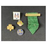 Girl Scout pins