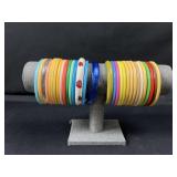 Plastic bangles