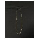 14K Gold Singapore Chain Necklace