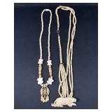Carved necklaces