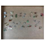 Christmas earrings