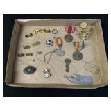 Military Pins, Medals & Dog Tags
