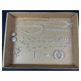 Beaded and rhinestone necklaces and more