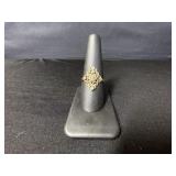 14K Gold Beverly HillsFiligree Ring