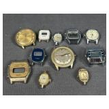 Vintage Watch Movements & Cases Lot