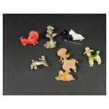 Dog brooches