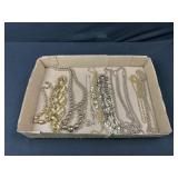 Gold and Silver Tone Costume Necklaces
