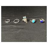 5 Costume Fashion Rings