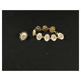 Porcelain Floral Bracelet & Ring Set