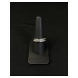 Sterling Silver Channel Style Ring