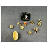 Religious and Angel Pins