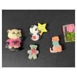Panda brooches and more