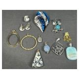 Assorted Costume Jewelry Pendants