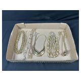 Assorted Gold Tone Fashion Necklaces