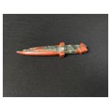 Carved Bloodstone Dagger Letter Opener