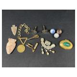 Cufflinks, tie clips and more