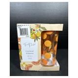 Fresh Picks Orange Cocktail Glasses (Set of 4)
