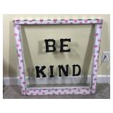 "Be Kind" Decorative Wall Art