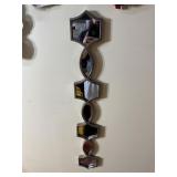 Geometric Linked Wall Mirror Decor