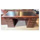 Traditional Double Pedestal Executive Desk