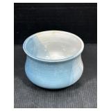Signed Studio Pottery Blue & White Bowl