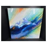 Mary Ellen Strack "Cloud Surfer Siren" Canvas