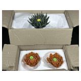 Chive Ceramic Succulent Decor