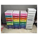 Rolling Plastic Storage