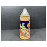 Gerz German Beer Stein with Lid