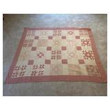 Variable Star Pattern Pink Quilt