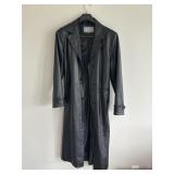 Wilsons Leather Trench Coat - L