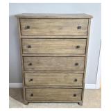 Woodgrain Composite 5-Drawer Chest of Drawers